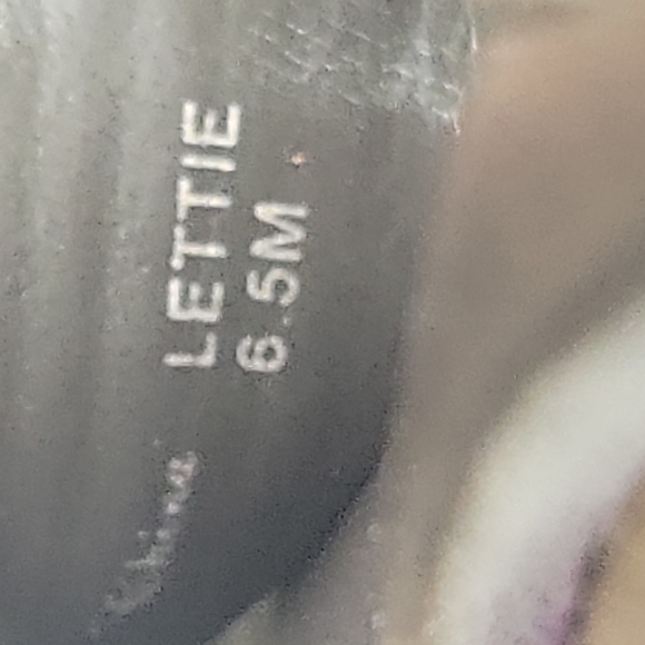 Vince Taupe Metallic Ankle High Heel Wedge Sandals Size 9 - Picture 9 of 14